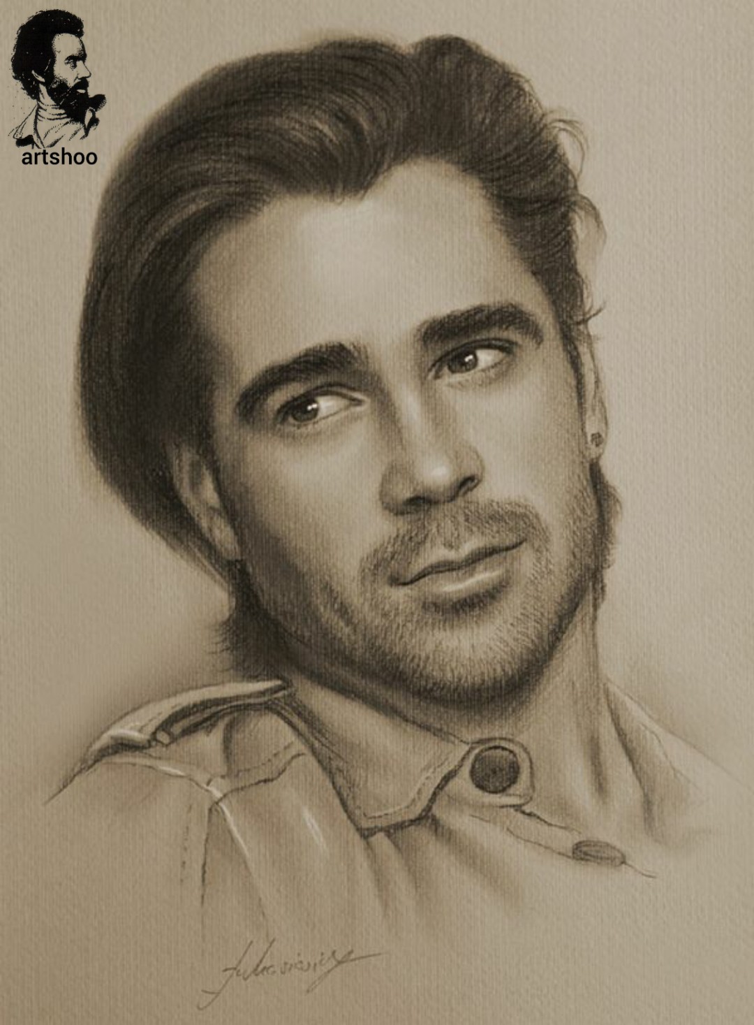 نقاشی سیاه قلم